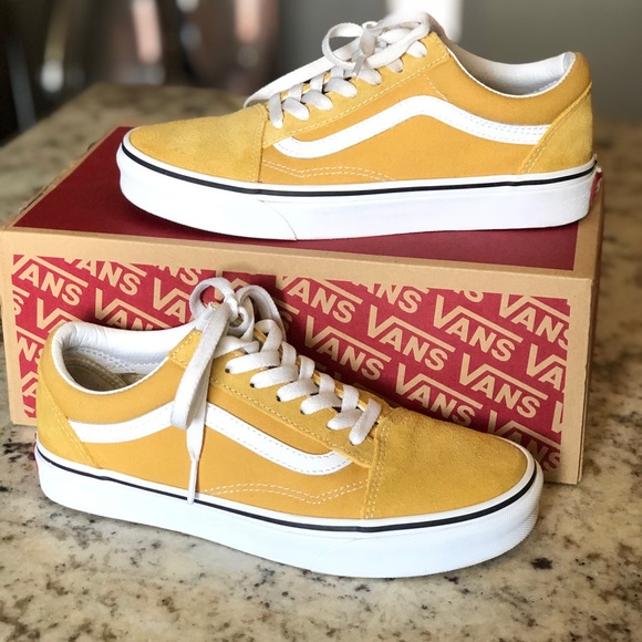 van yellow shoes